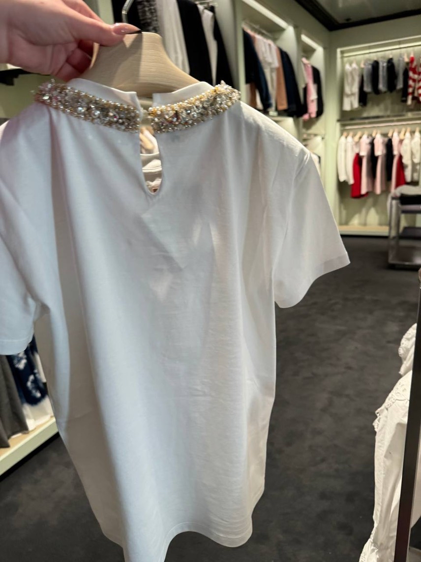 MIU MIU T-shirt and Polo side view - Women's luxury Clothes