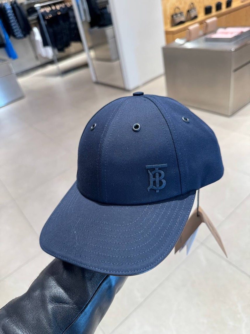 BURBERRY Caps and Hats front view - Men's luxury Accessories