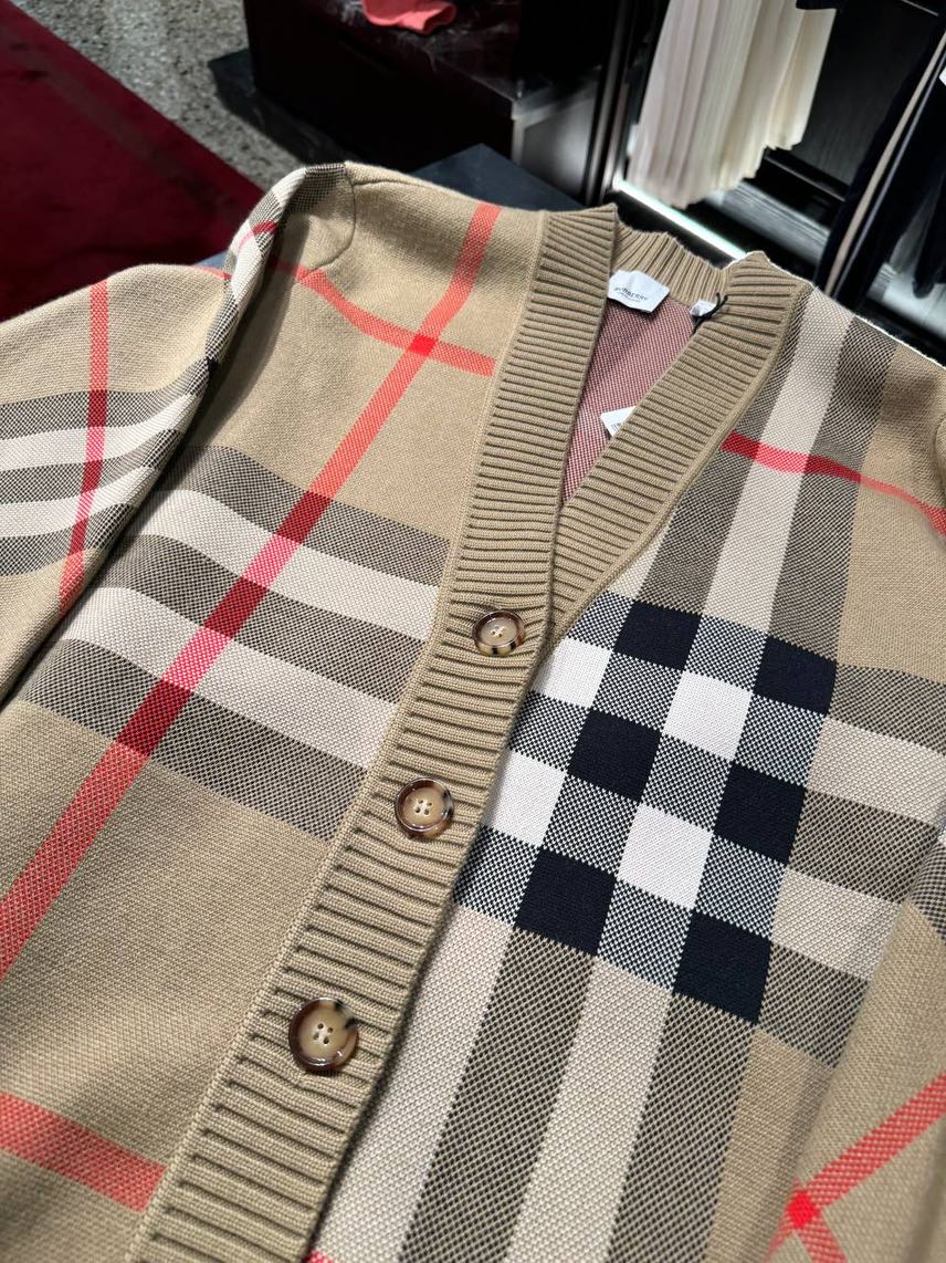 BURBERRY Cardigans side view - Women's luxury Clothes