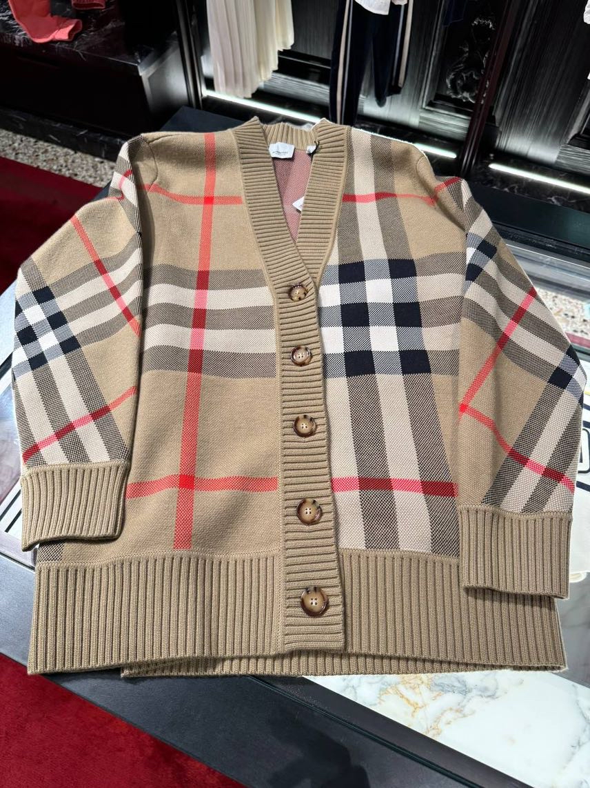 BURBERRY Cardigans front view - Women's luxury Clothes