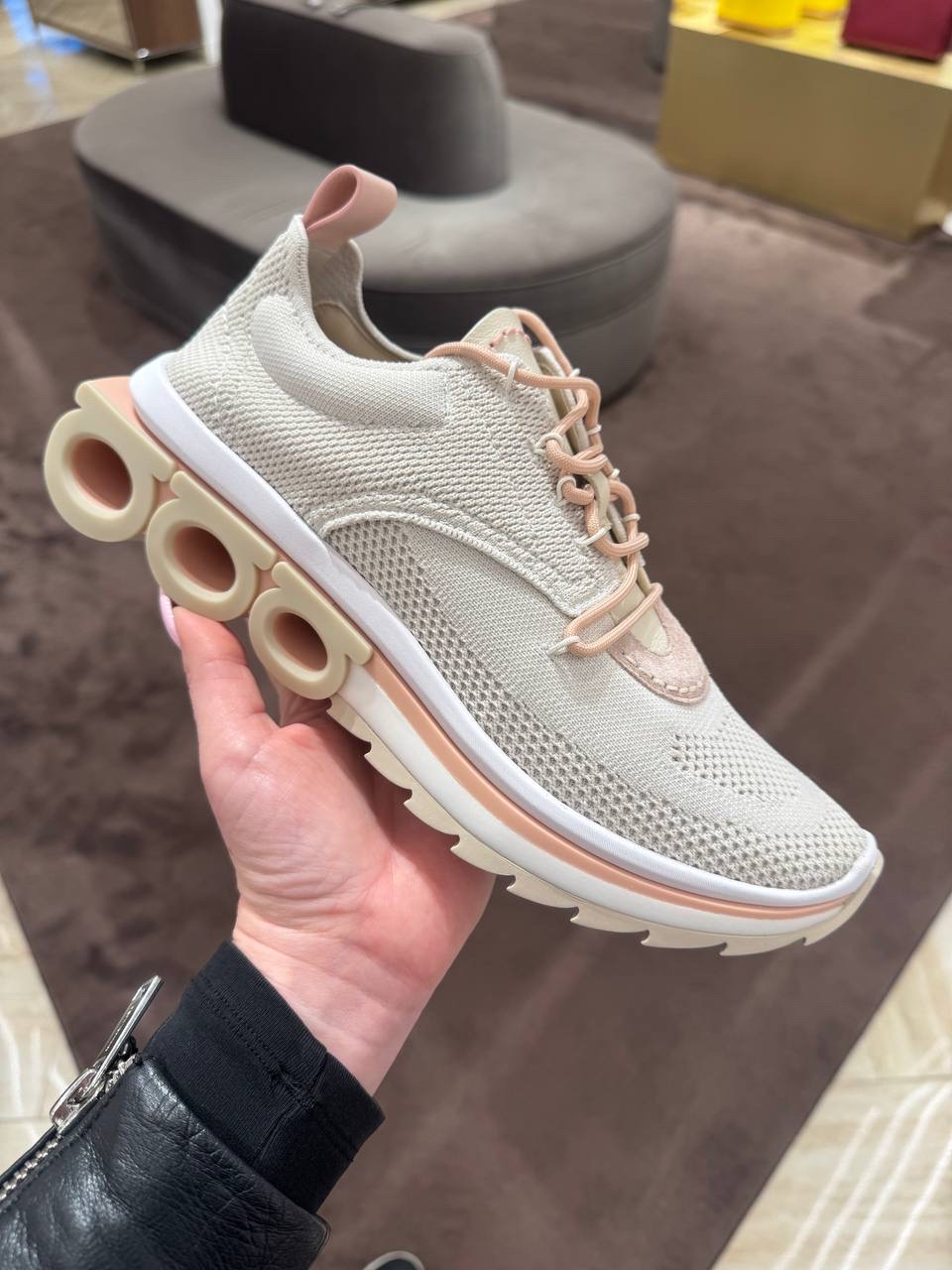 SALVATORE FERRAGAMO Sneakers front view - Women's luxury Shoes