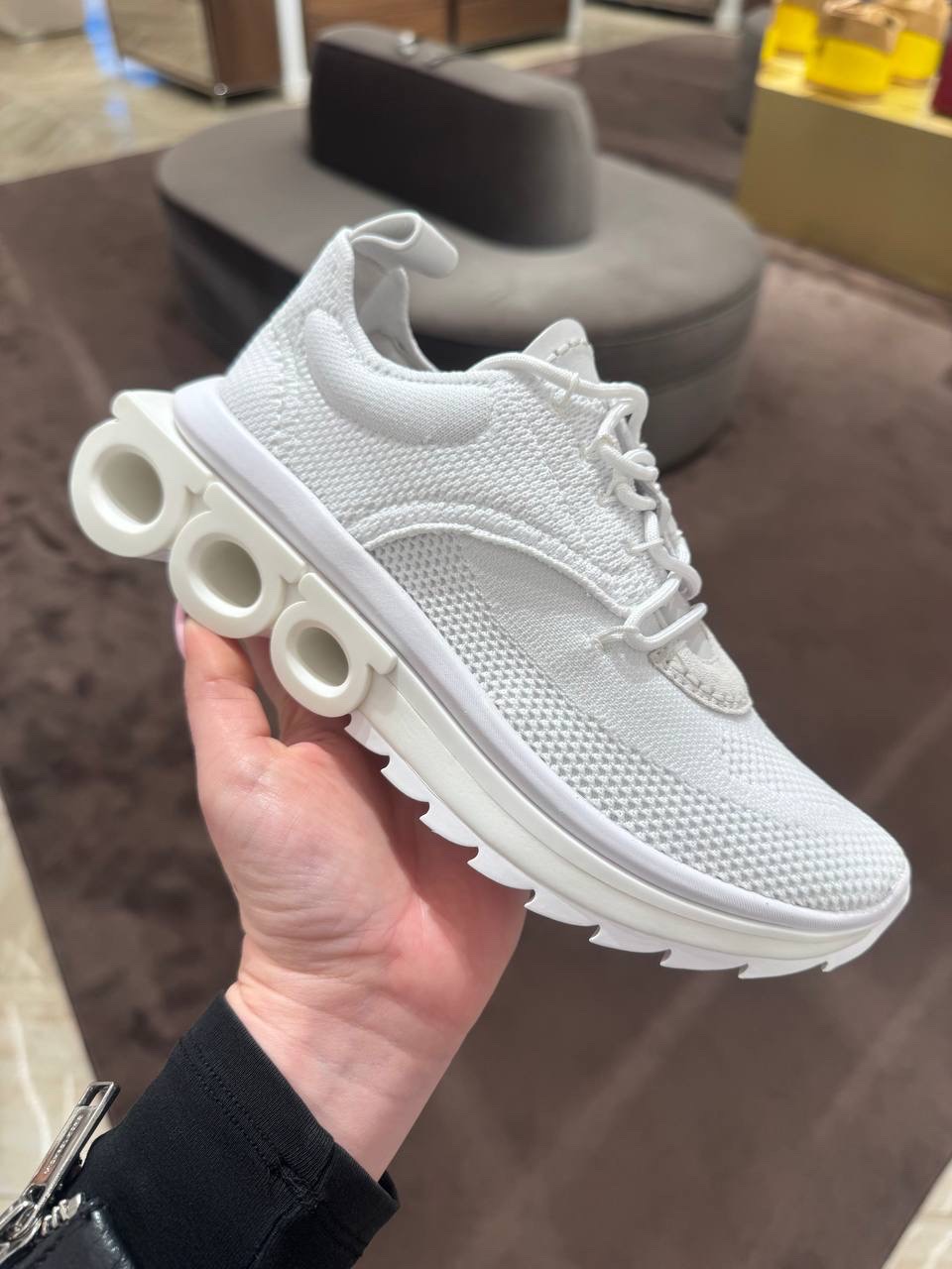 SALVATORE FERRAGAMO Sneakers front view - Women's luxury Shoes