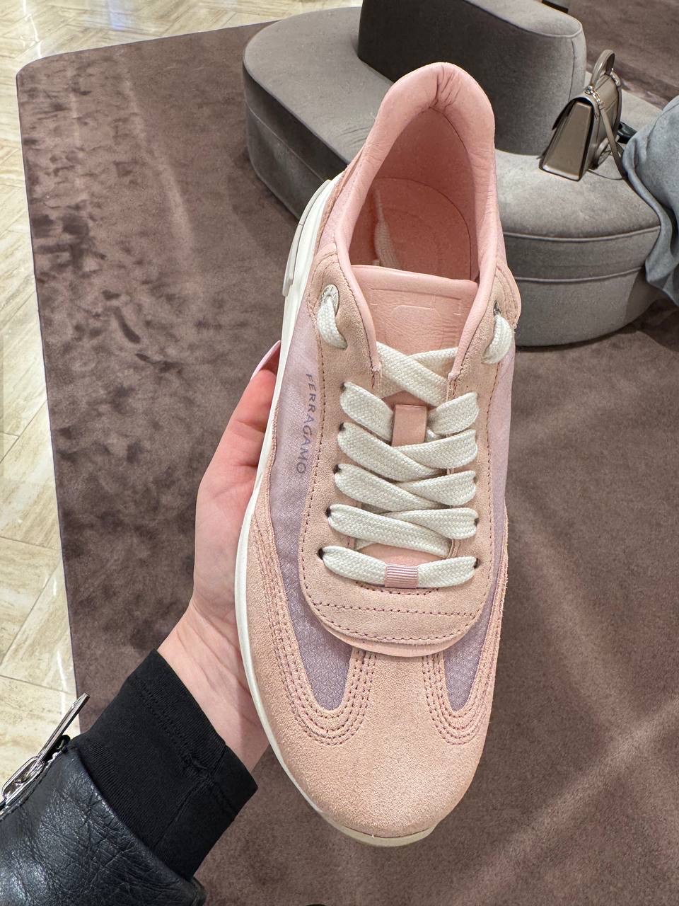 SALVATORE FERRAGAMO Sneakers side view - Women's luxury Shoes