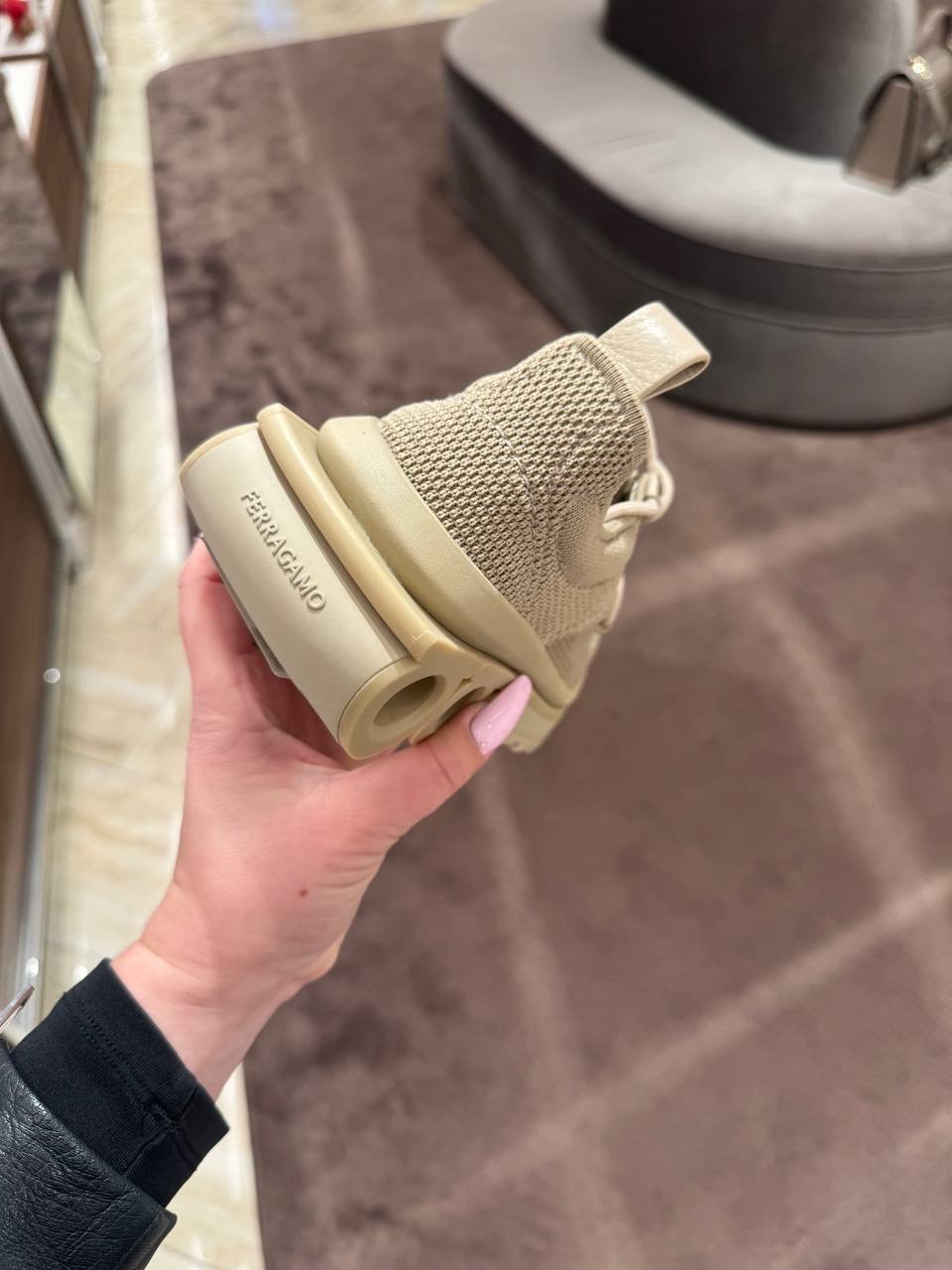 SALVATORE FERRAGAMO Sneakers side view - Women's luxury Shoes
