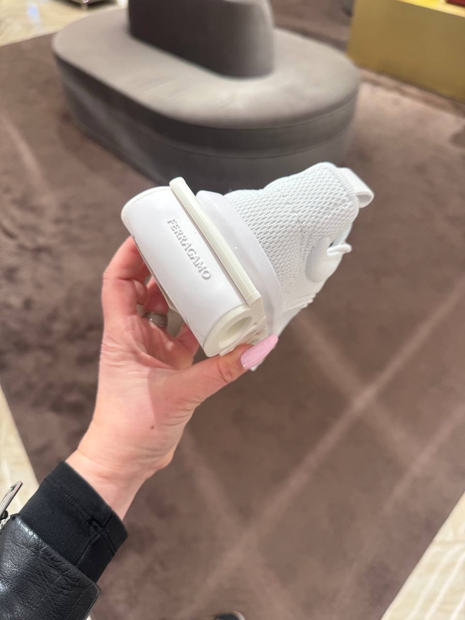 SALVATORE FERRAGAMO Sneakers side view - Women's luxury Shoes