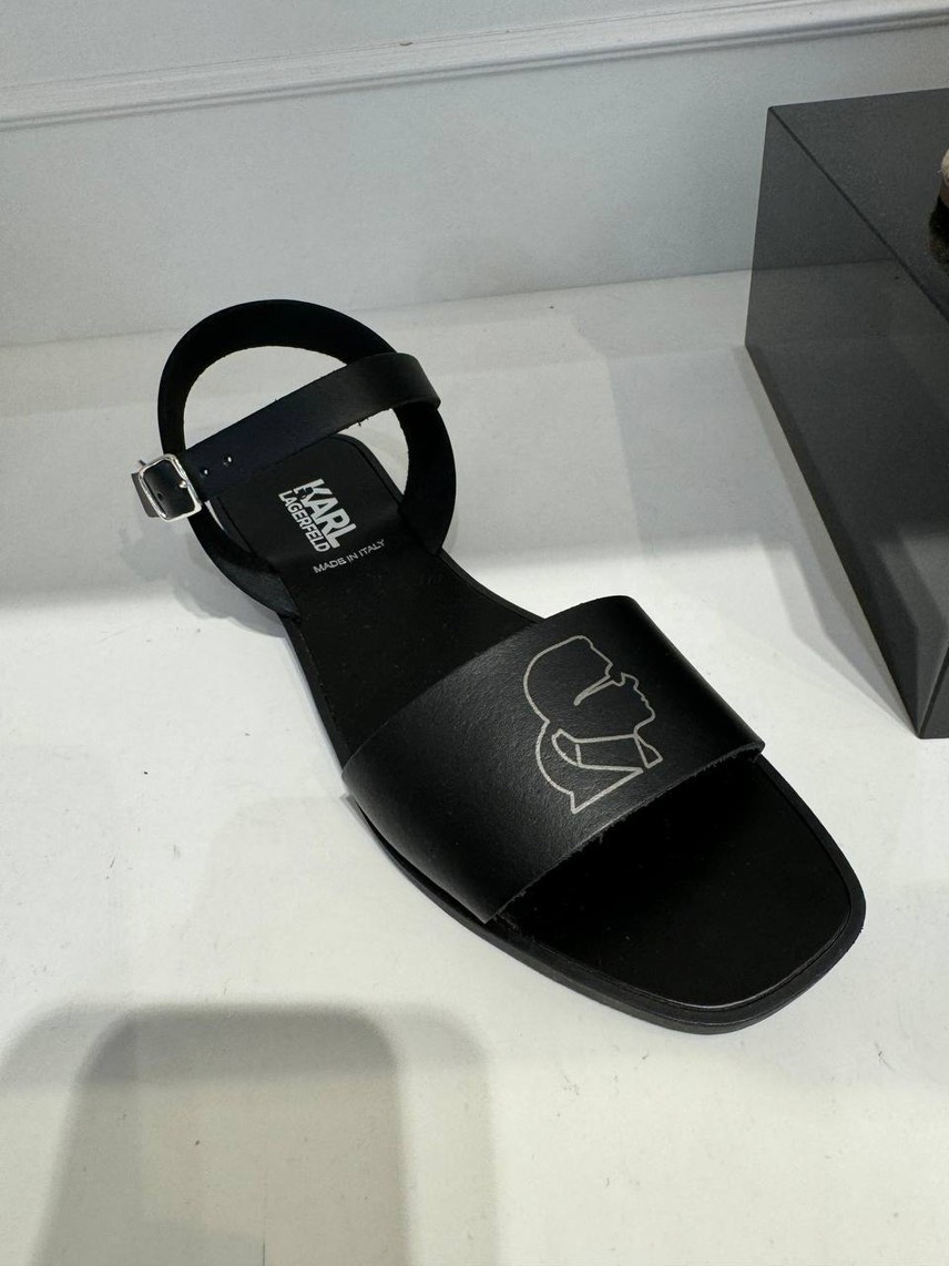KARL LAGERFELD Sandals front view - Women's luxury Shoes