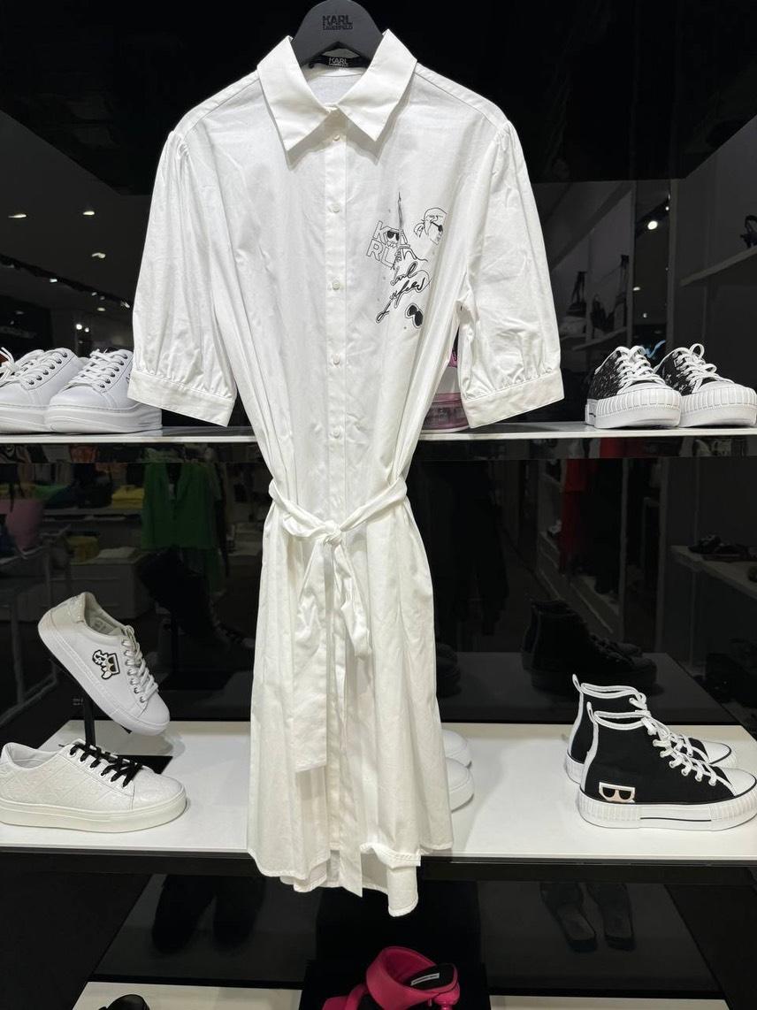 KARL LAGERFELD Dresses side view - Women's luxury Clothes
