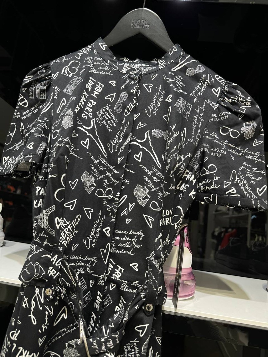KARL LAGERFELD Dresses side view - Women's luxury Clothes