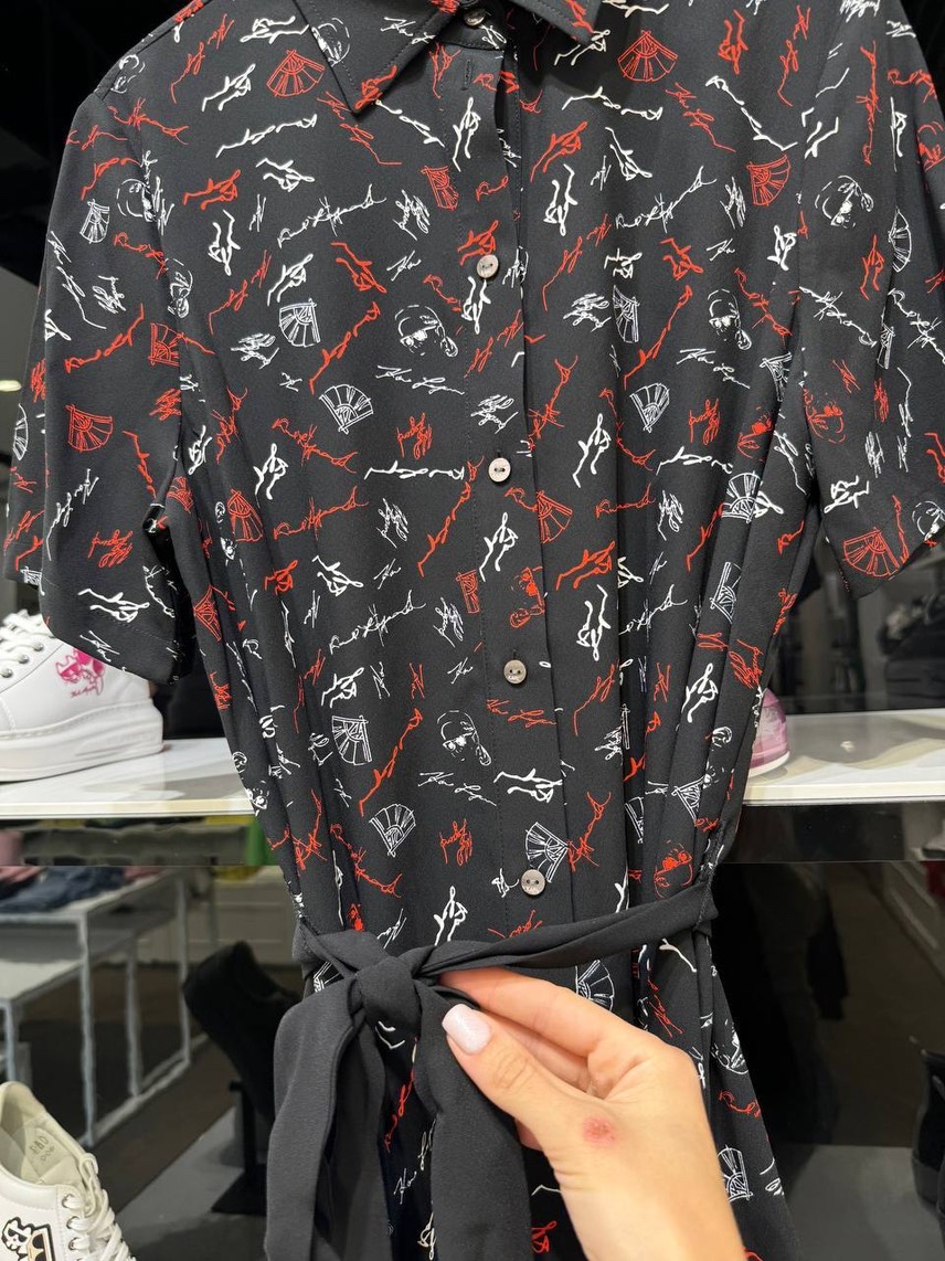 KARL LAGERFELD Dresses side view - Women's luxury Clothes