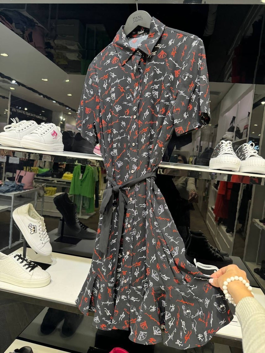 KARL LAGERFELD Dresses side view - Women's luxury Clothes
