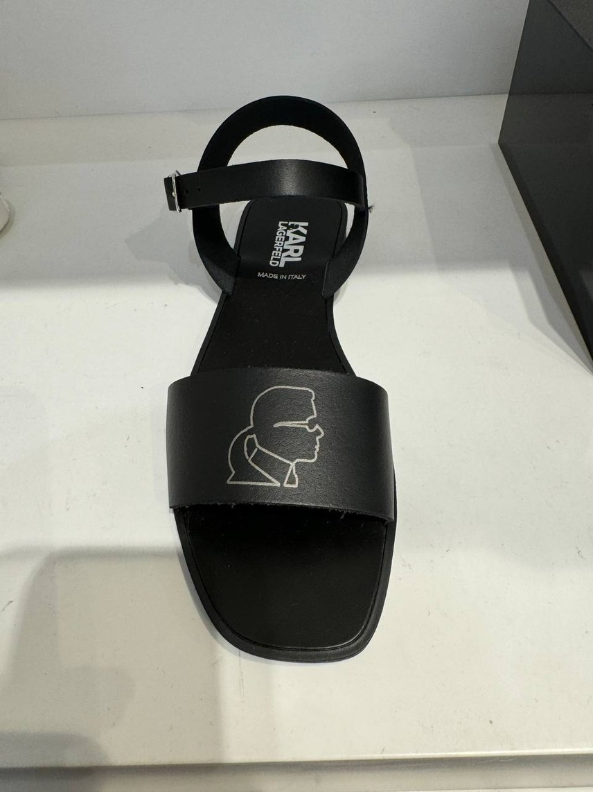 KARL LAGERFELD Sandals side view - Women's luxury Shoes