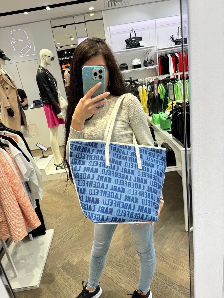 KARL LAGERFELD Totes side view - Women's luxury Bags