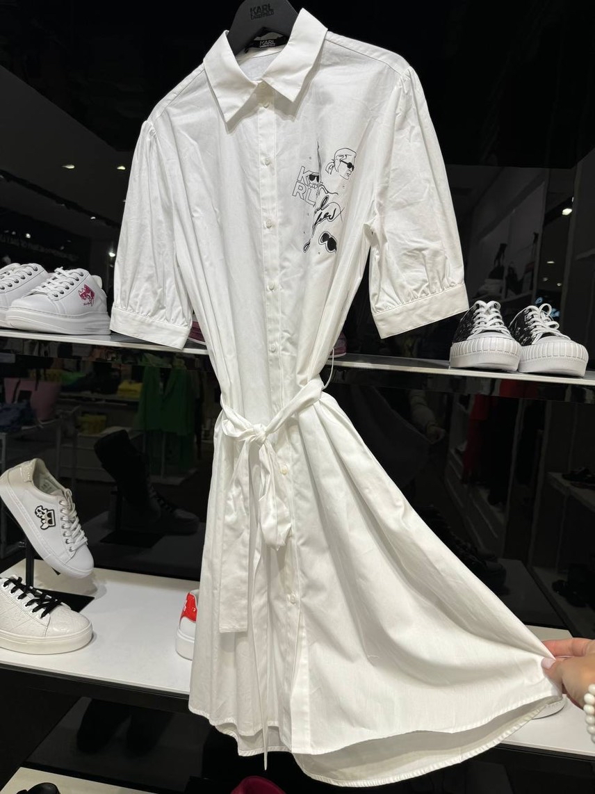 KARL LAGERFELD Dresses side view - Women's luxury Clothes