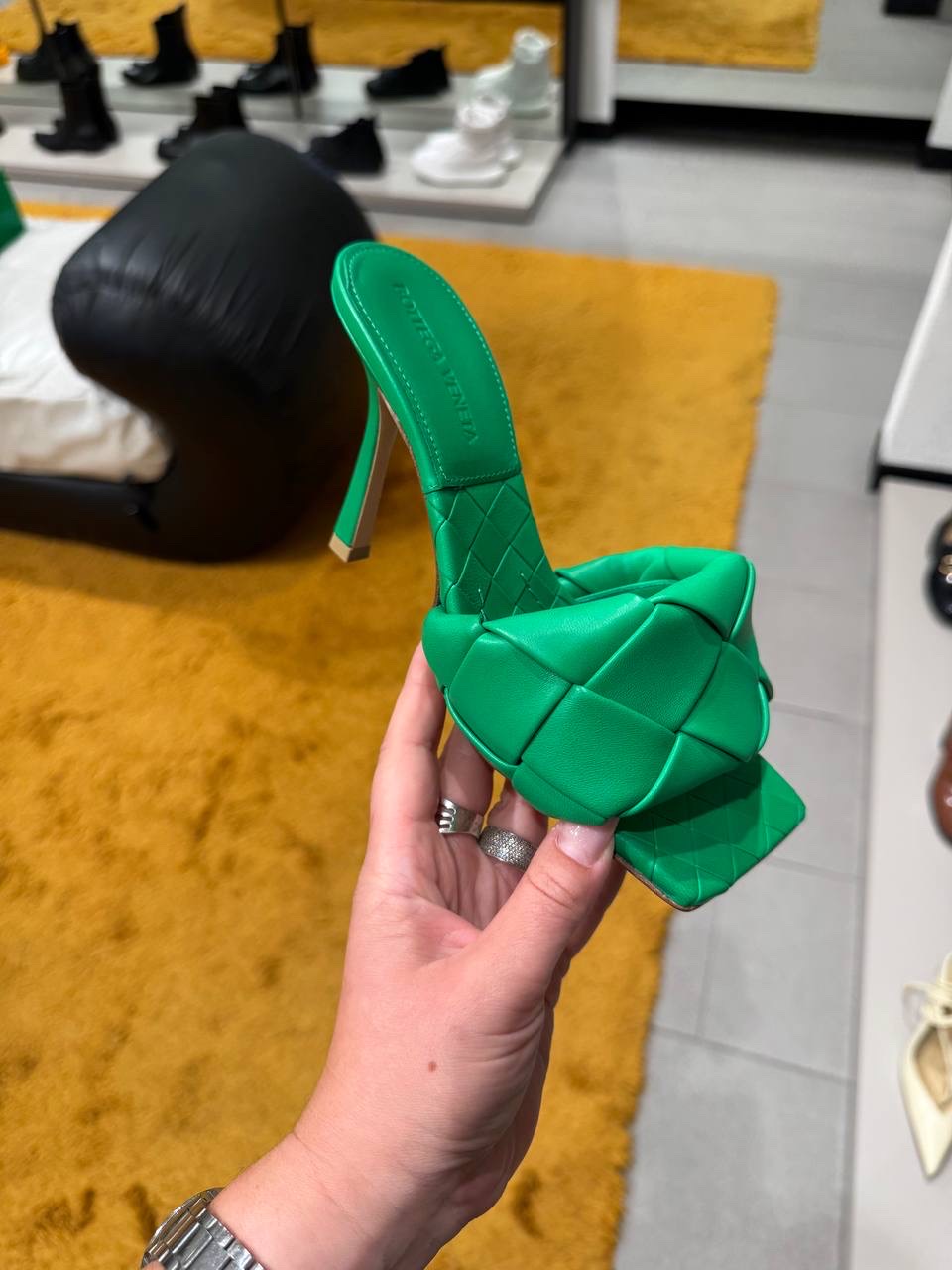 BOTTEGA VENETA Sandals front view - Women's luxury Shoes