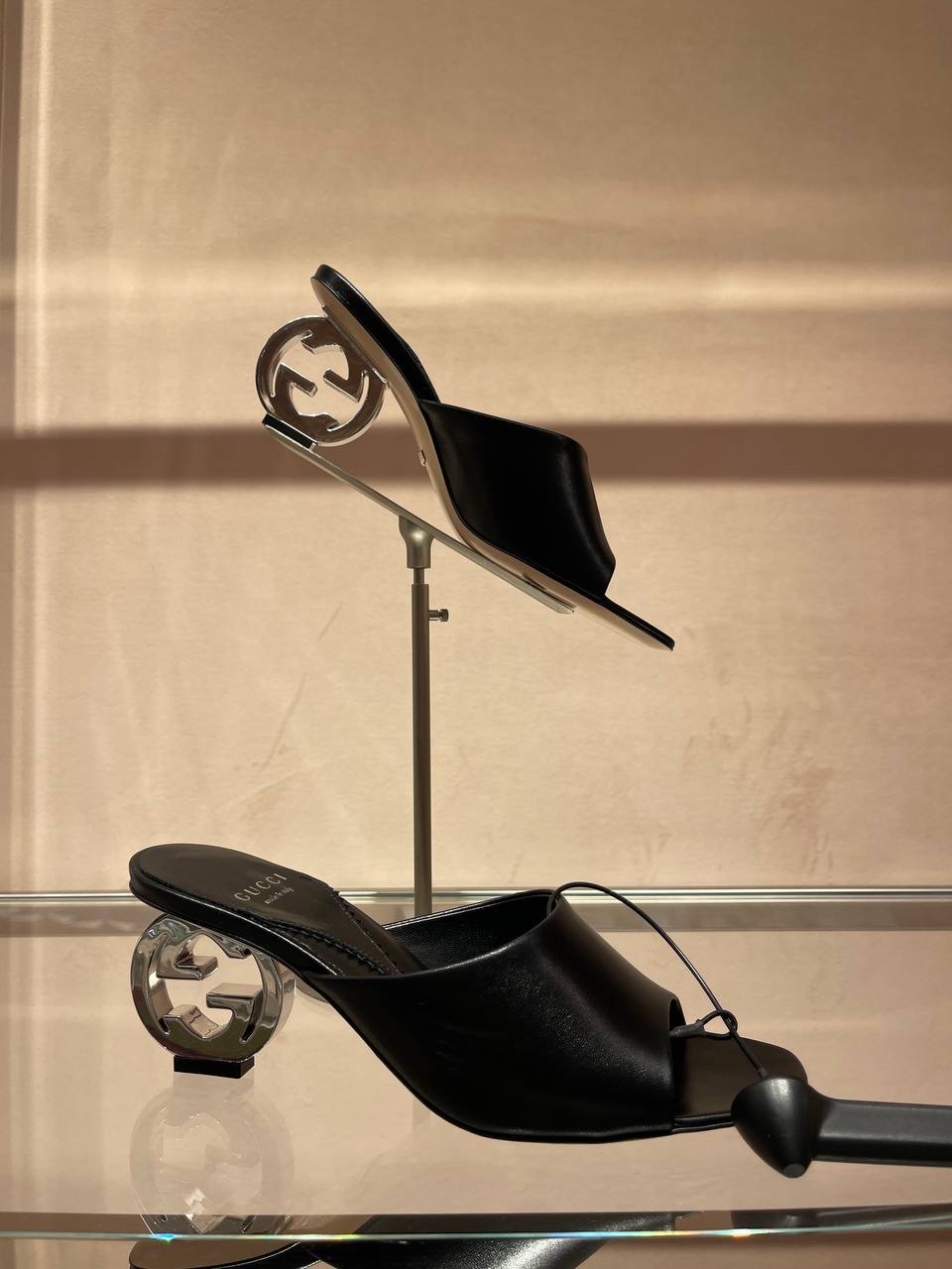 GUCCI Sandals side view - Women's luxury Shoes