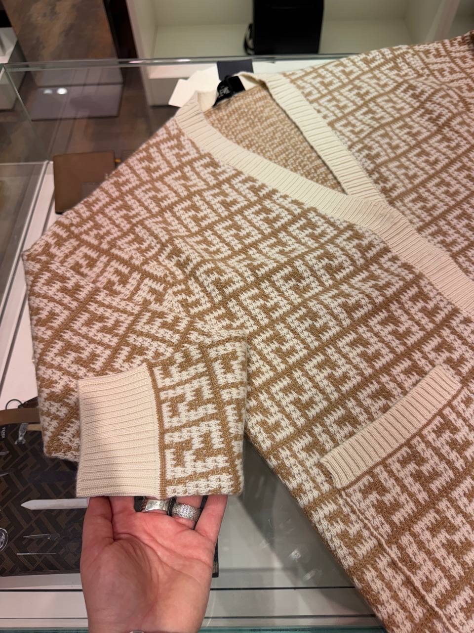 FENDI Cardigans side view - Women's luxury Clothes