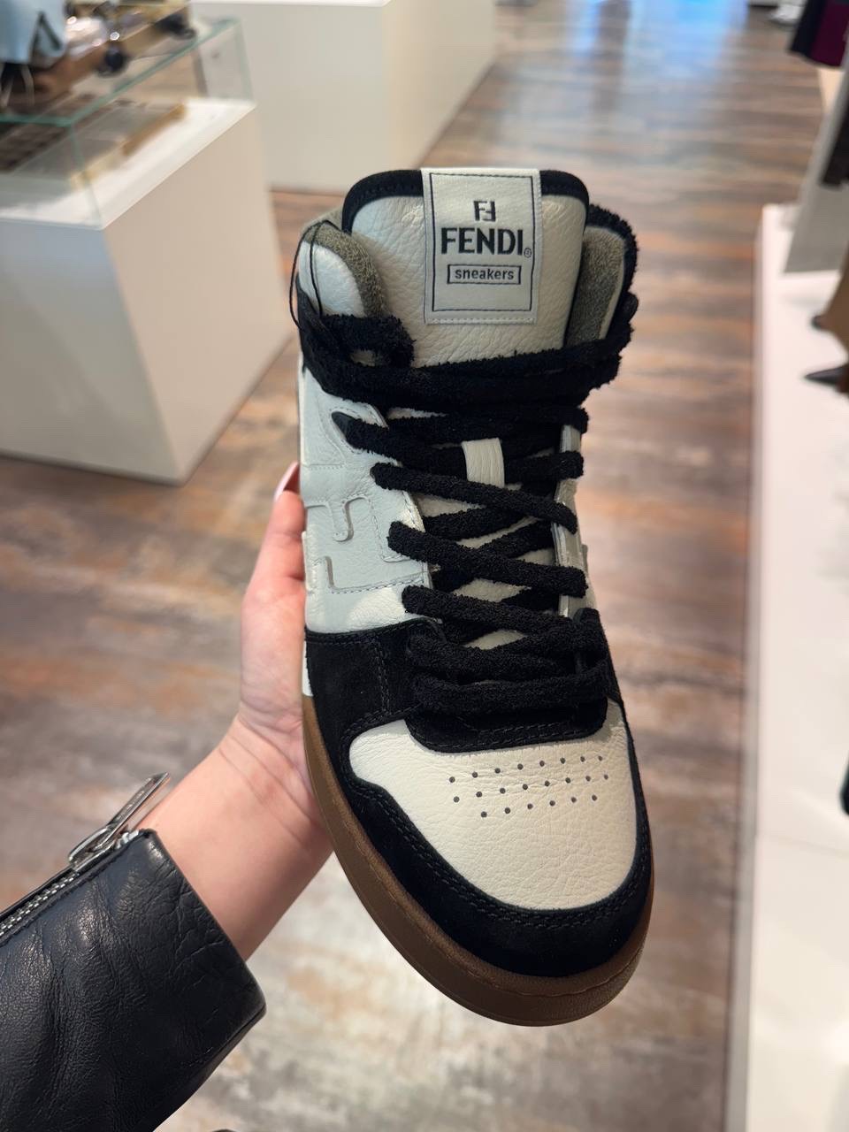 FENDI Sneakers side view - Women's luxury Shoes