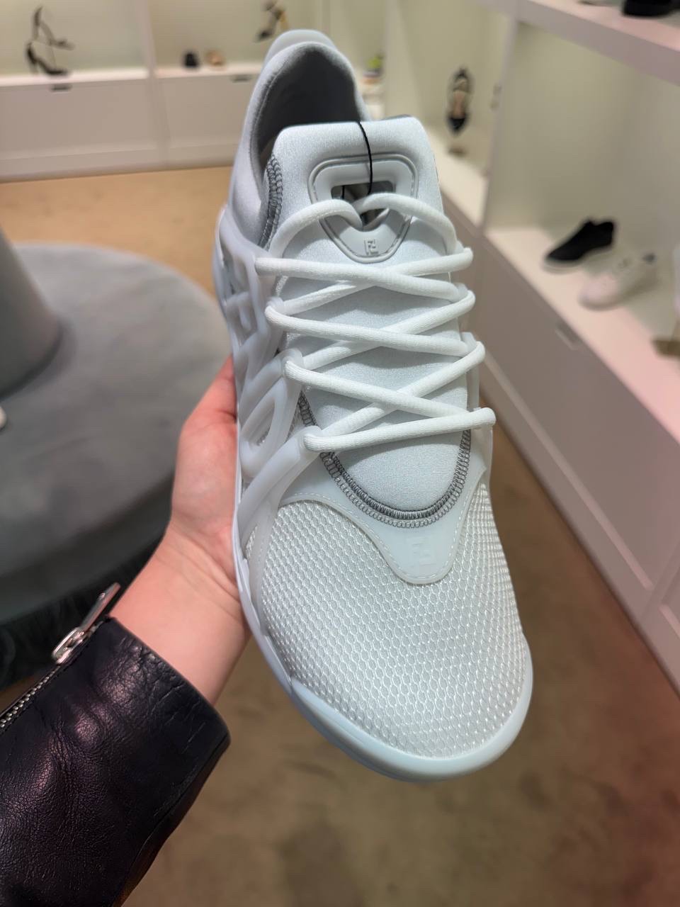 FENDI Sneakers side view - Men's luxury Shoes
