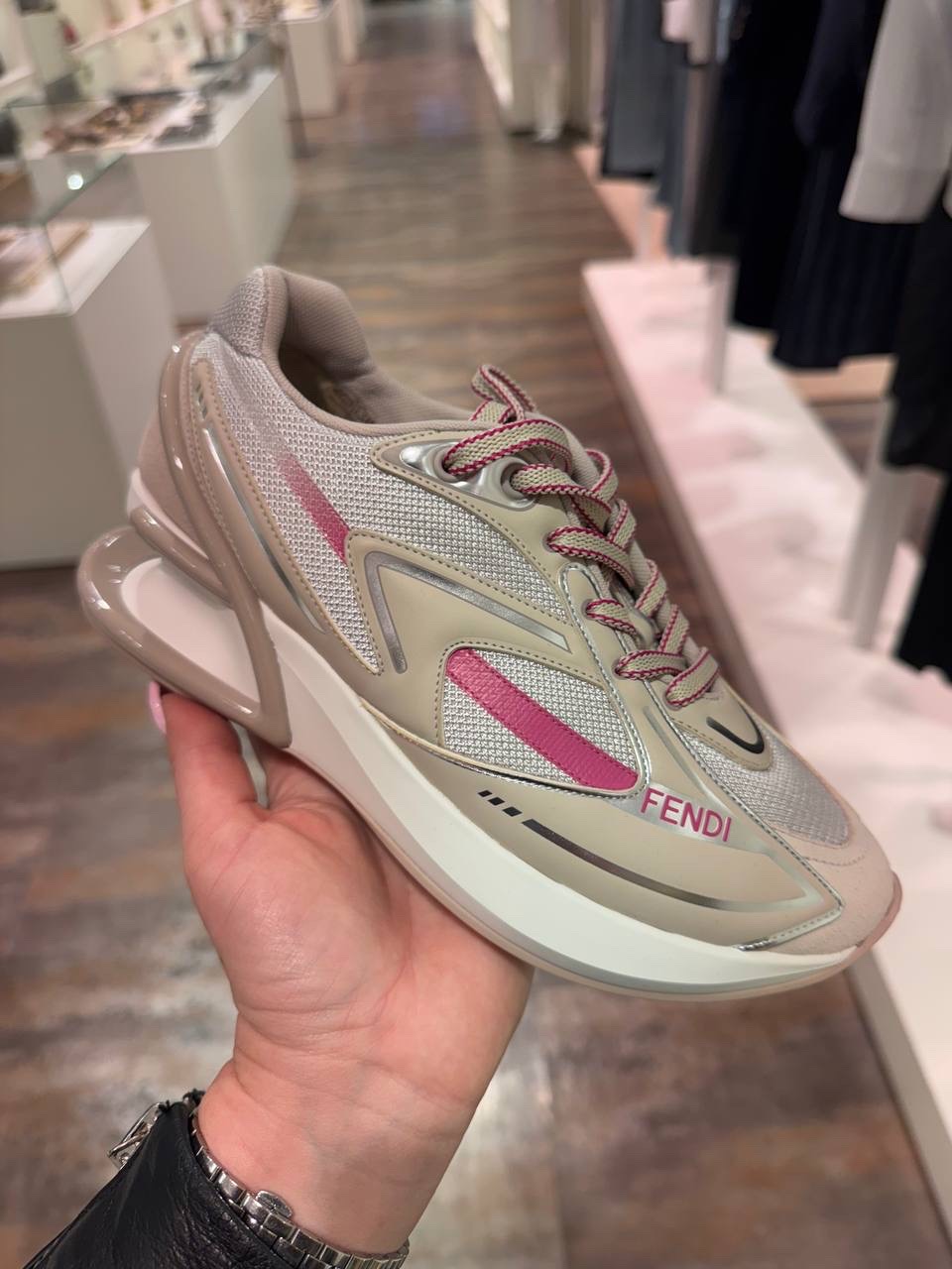 FENDI Sneakers front view - Women's luxury Shoes
