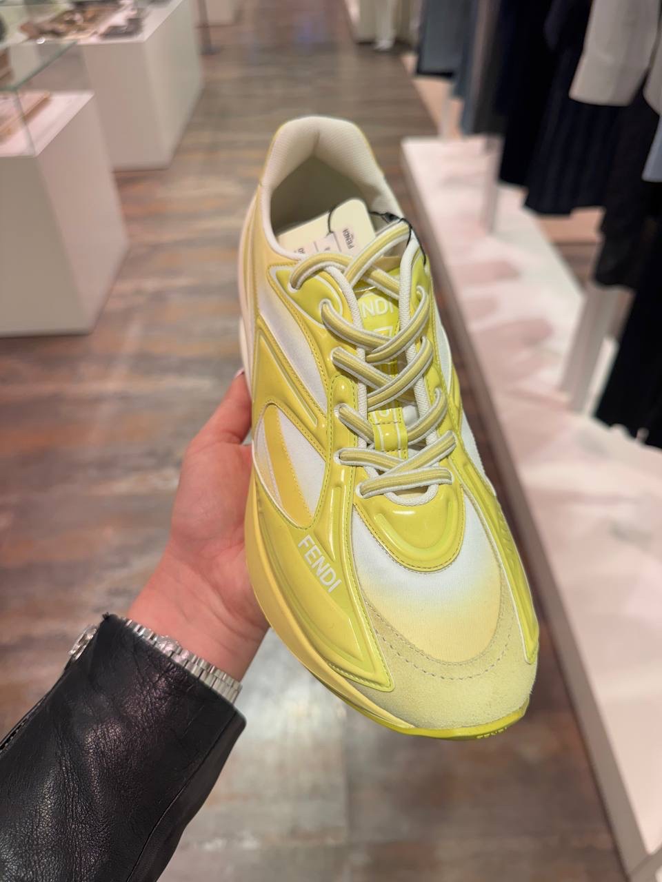 FENDI Sneakers side view - Women's luxury Shoes