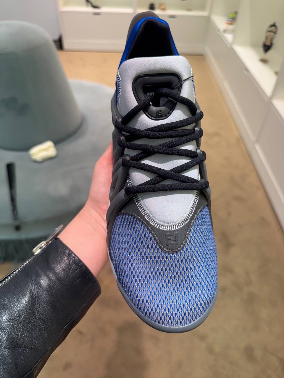 FENDI Sneakers side view - Men's luxury Shoes