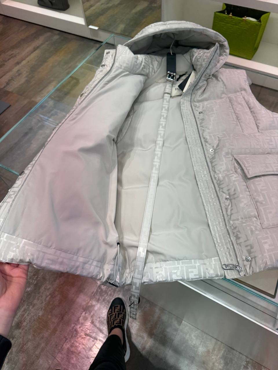 FENDI Gilets side view - Women's luxury Clothes