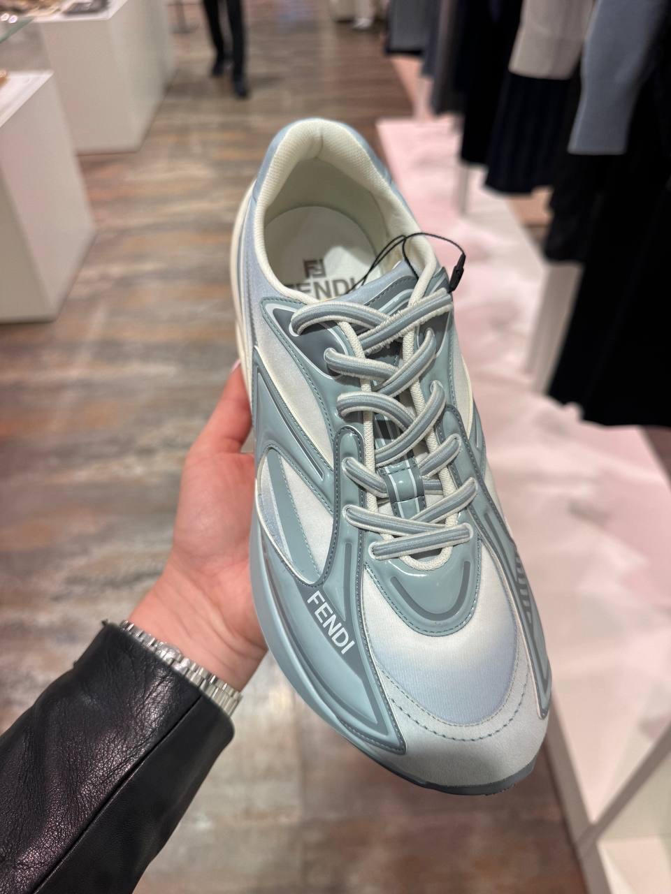 FENDI Sneakers side view - Women's luxury Shoes