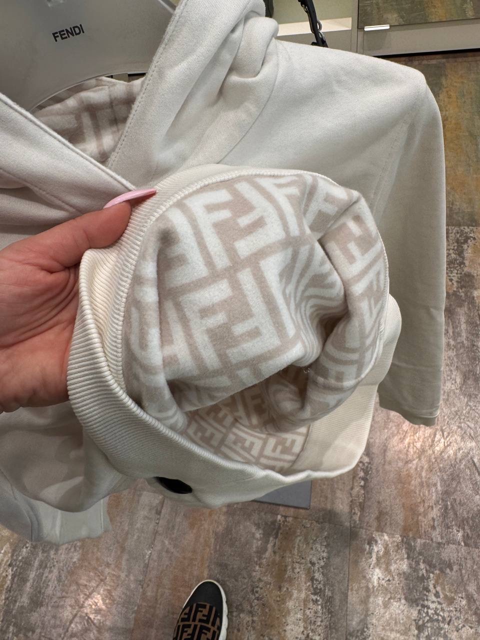 FENDI Hoodies side view - Women's luxury Clothes