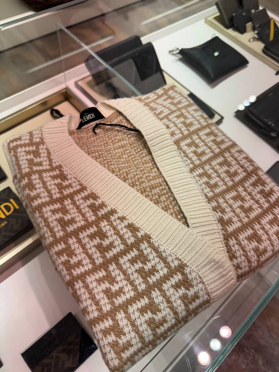 FENDI Cardigans side view - Women's luxury Clothes