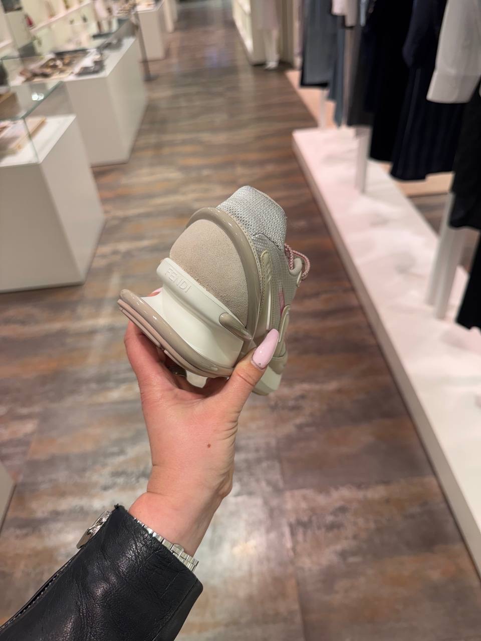FENDI Sneakers side view - Women's luxury Shoes
