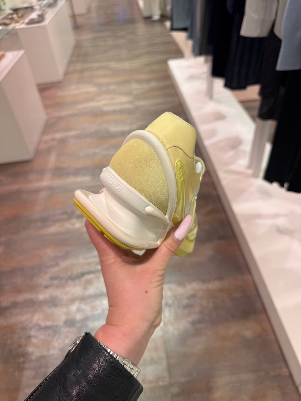 FENDI Sneakers side view - Women's luxury Shoes