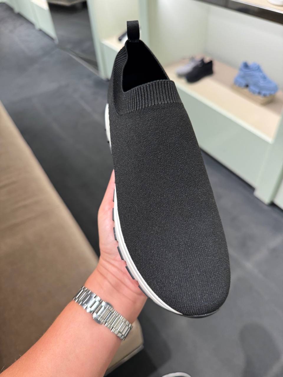 PRADA Sneakers side view - Women luxury Shoes