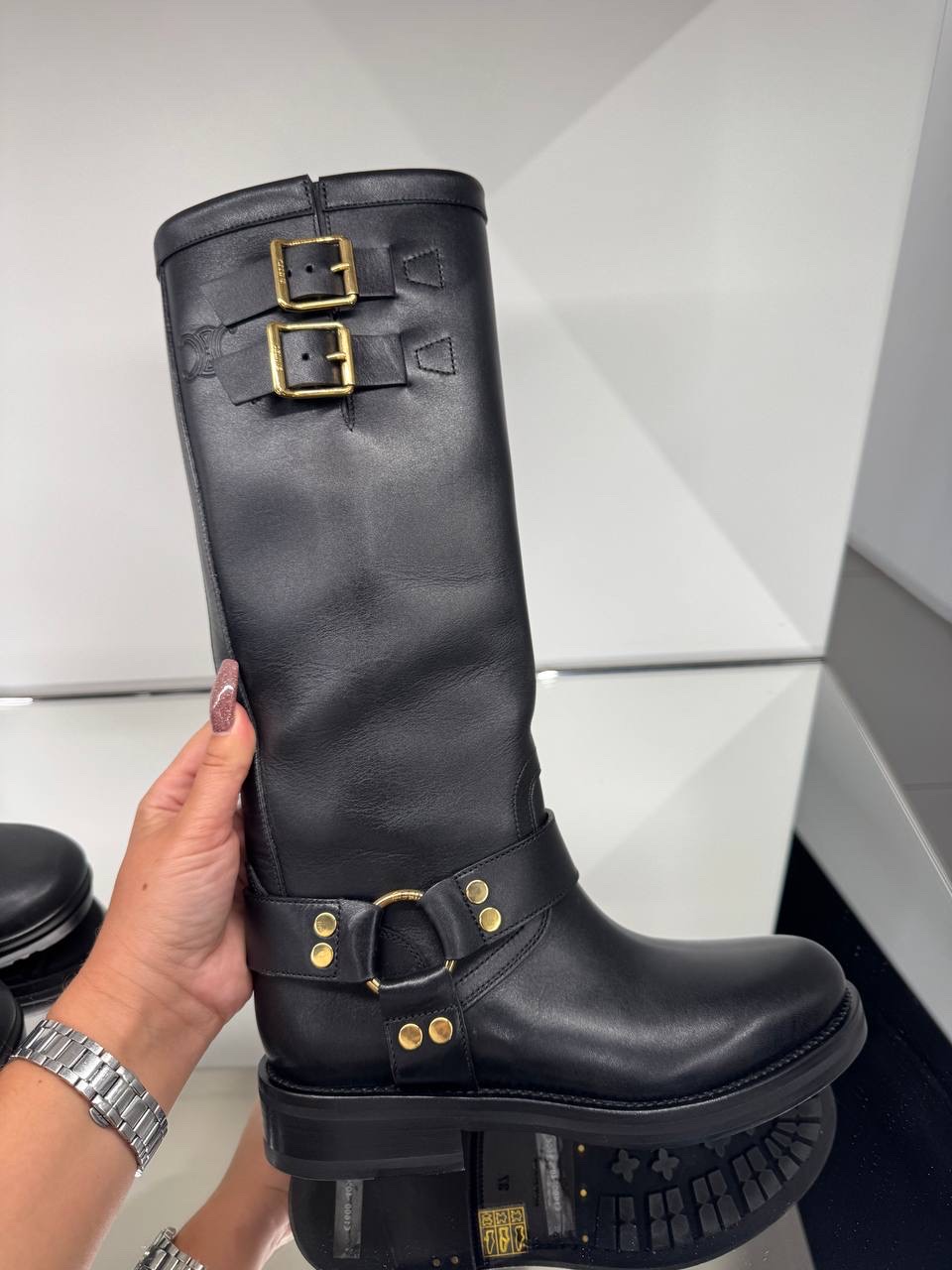 CELINE Boots front view - Women luxury Shoes