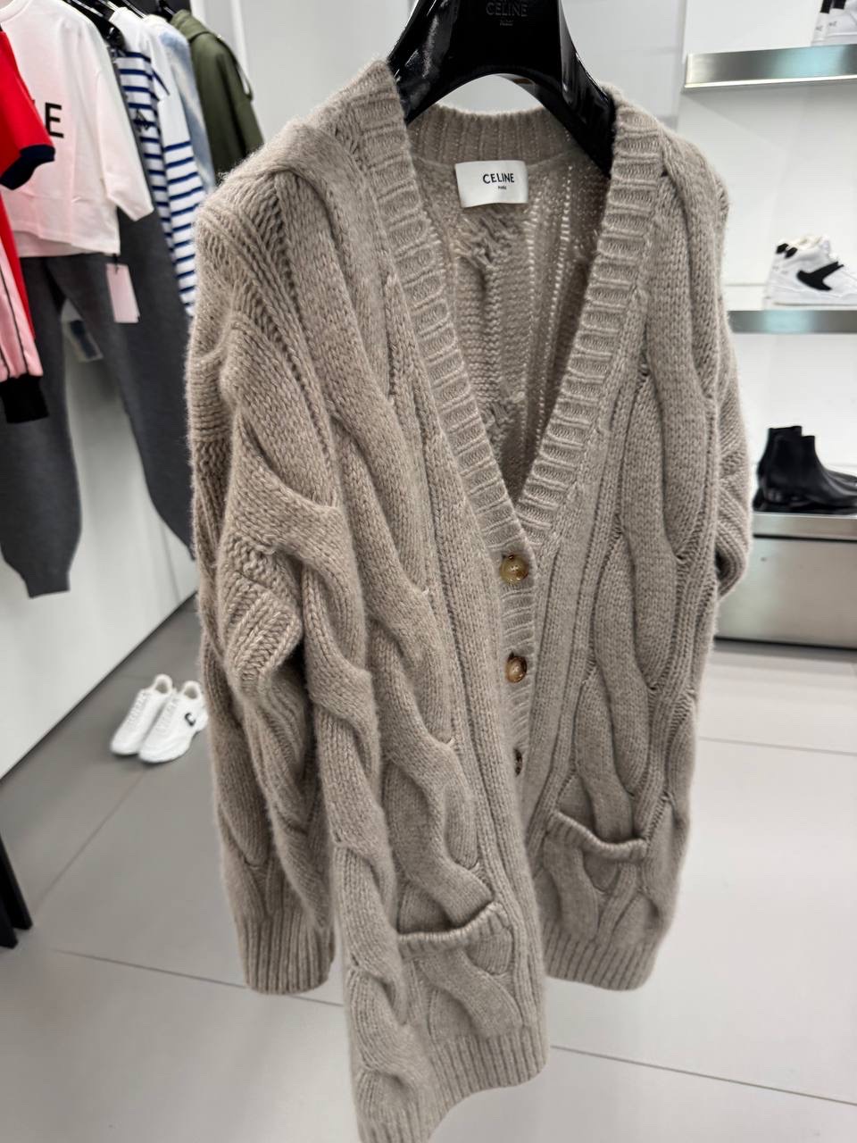 CELINE Cardigans side view - Women luxury Clothes