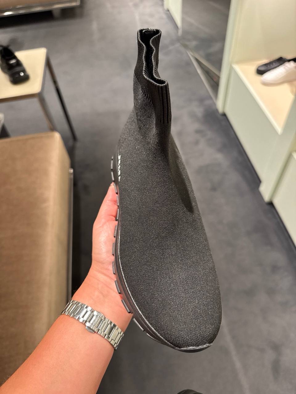 PRADA Sneakers side view - Women luxury Shoes