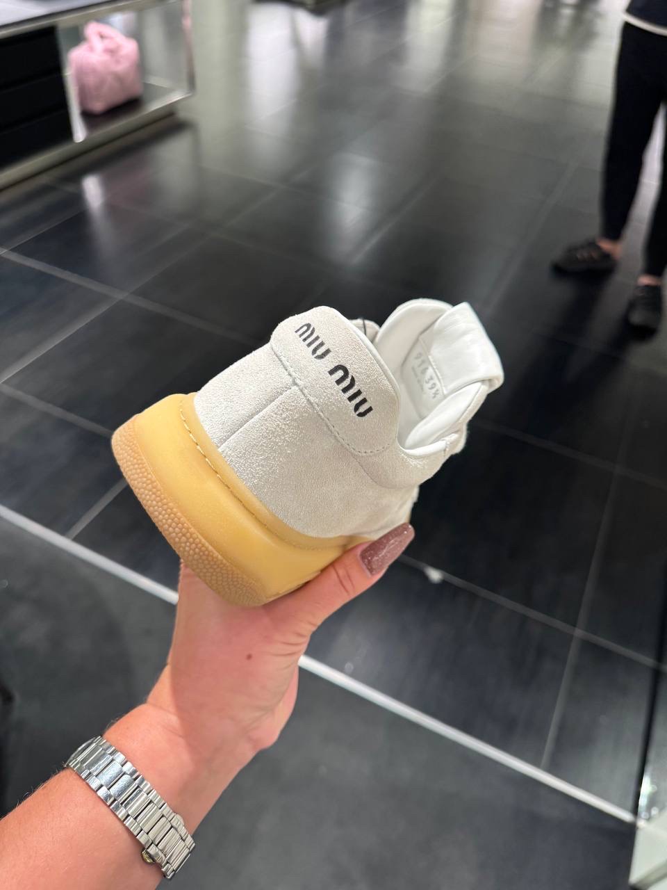 MIU MIU Sneakers side view - Women luxury Shoes