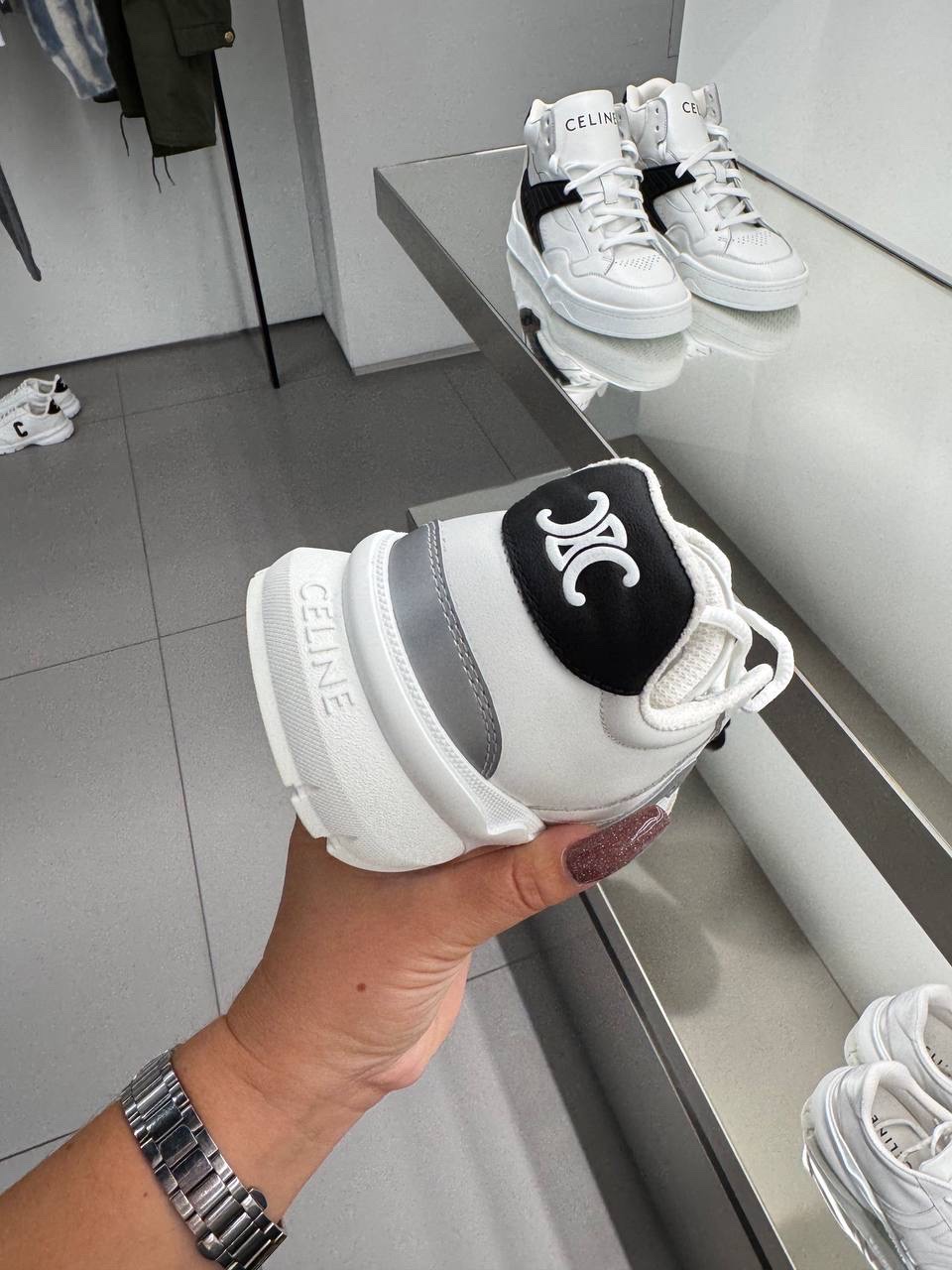 CELINE Sneakers side view - Women luxury Shoes