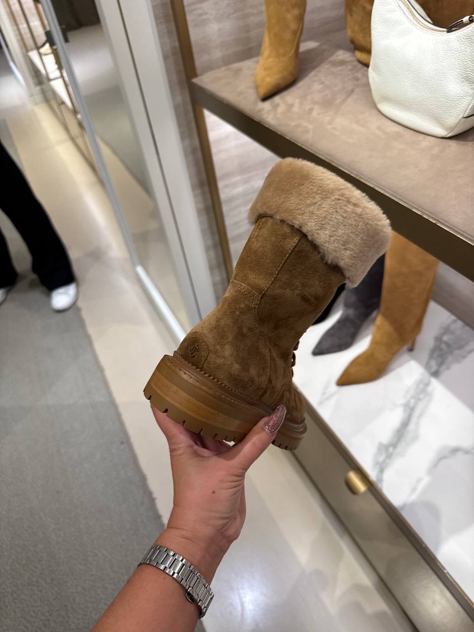 JIMMY CHOO Boots side view - Women luxury Shoes