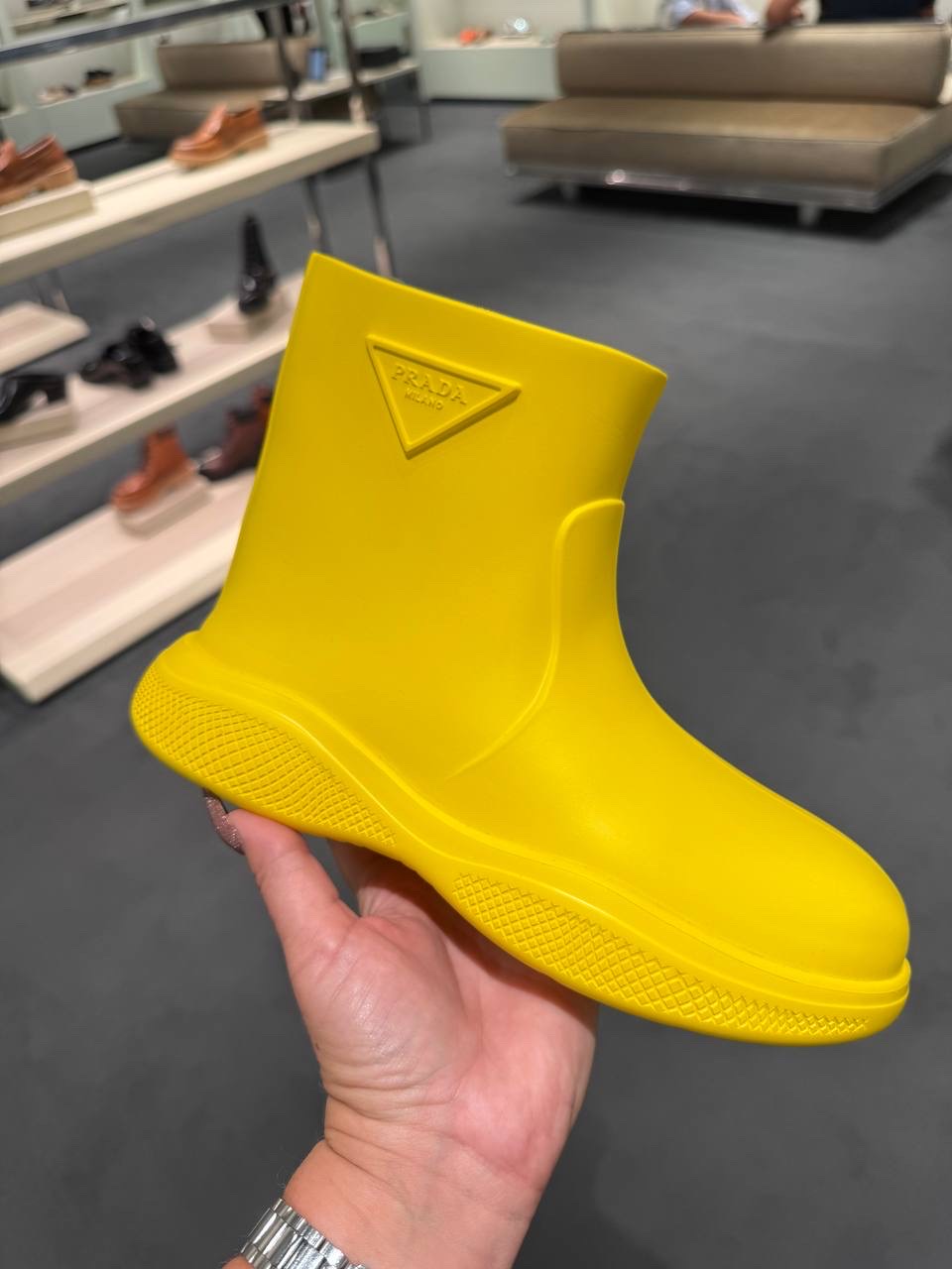 PRADA Boots front view - Women luxury Shoes