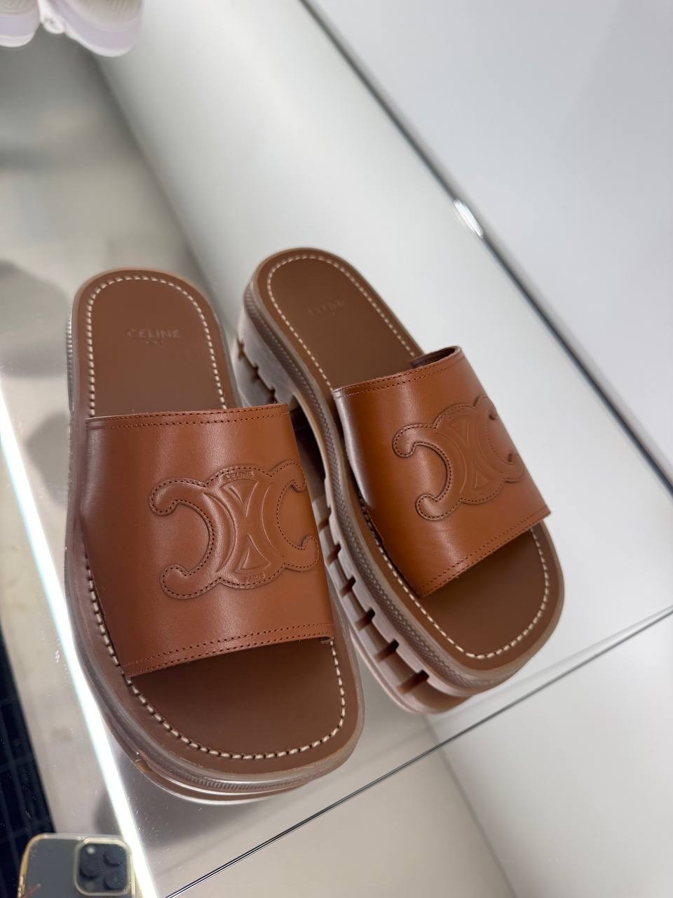 CELINE Sandals side view - Women luxury Shoes