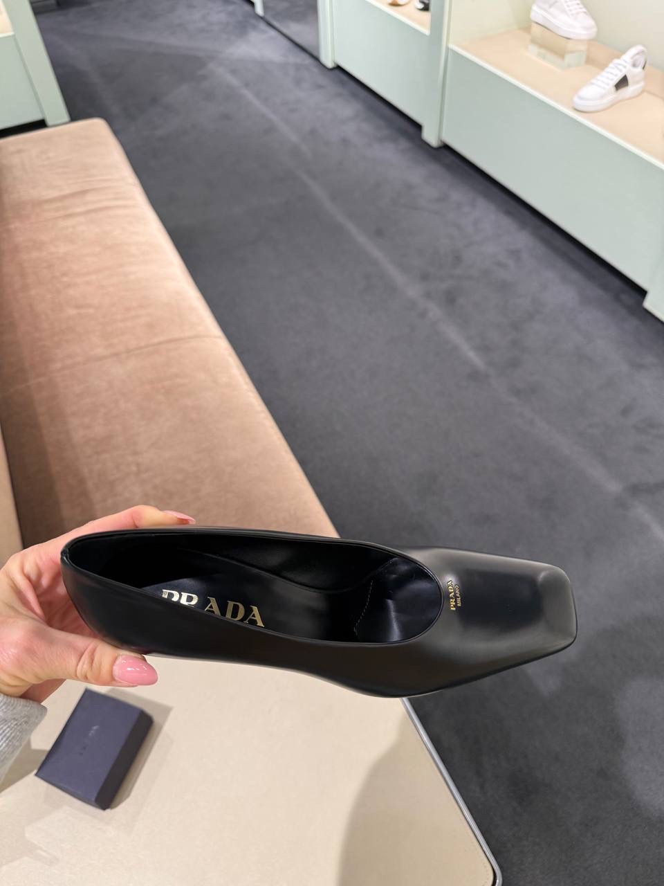 PRADA Pumps side view - Women luxury Shoes