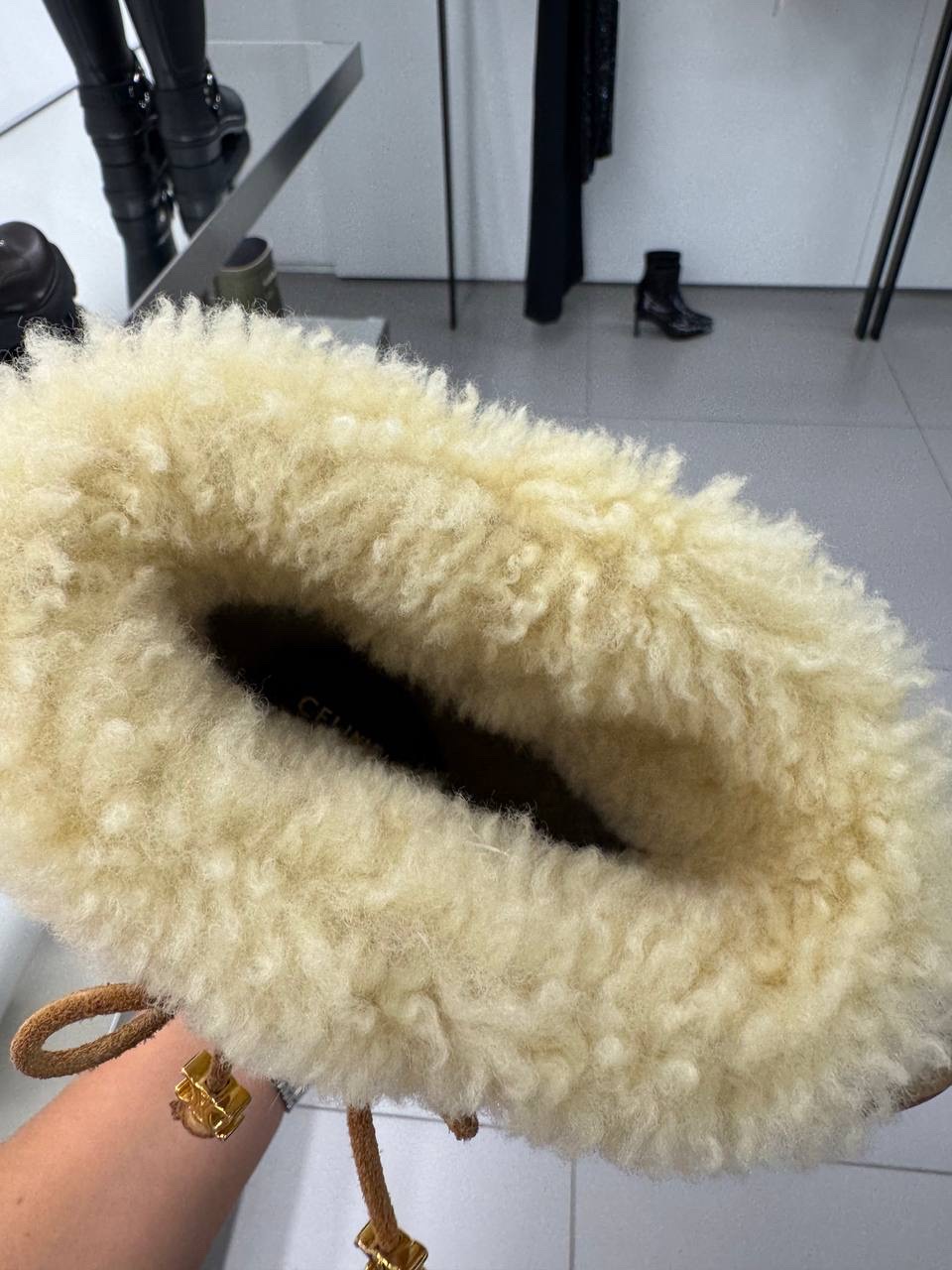 CELINE Boots side view - Women luxury Shoes