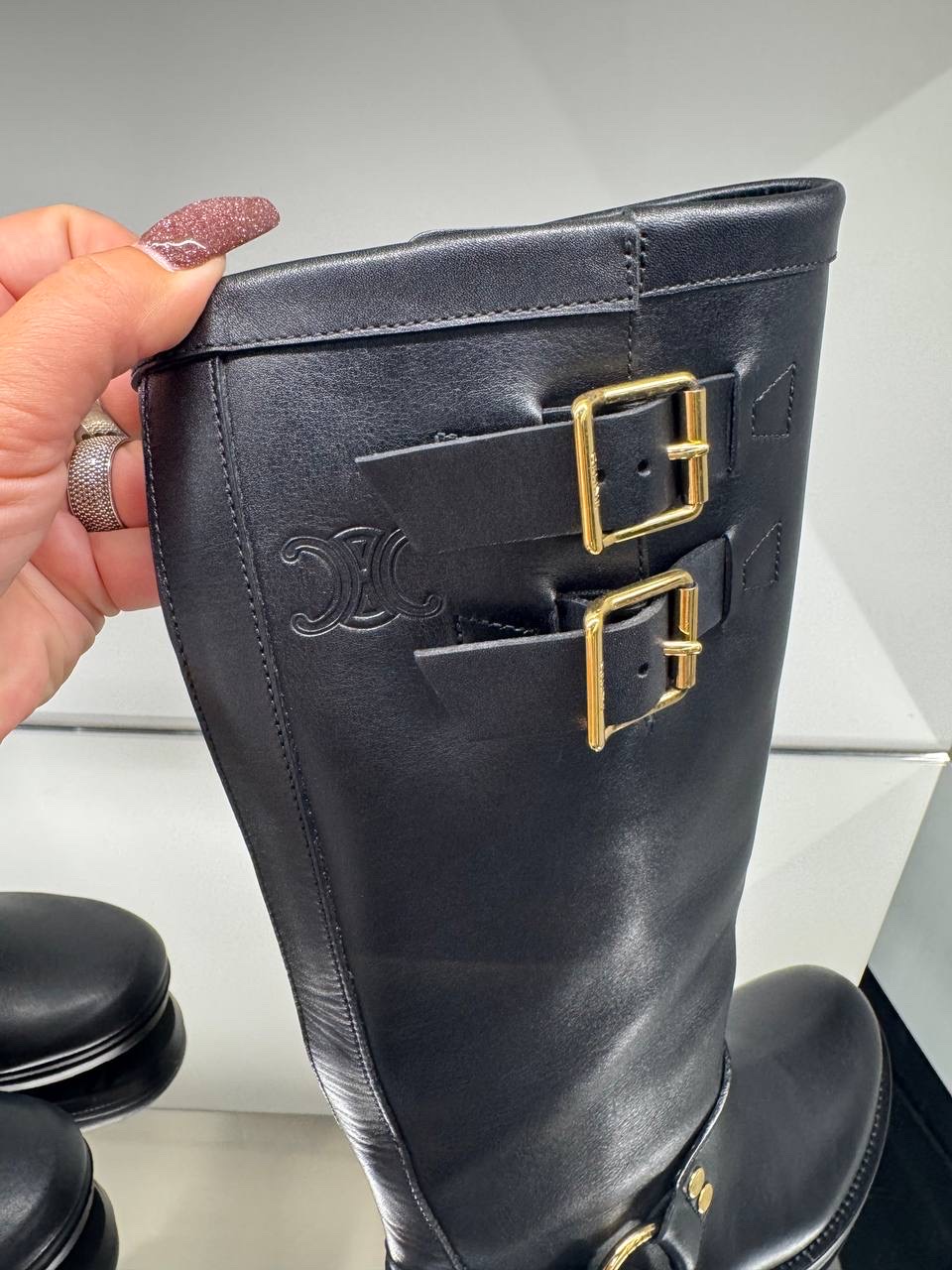 CELINE Boots side view - Women luxury Shoes