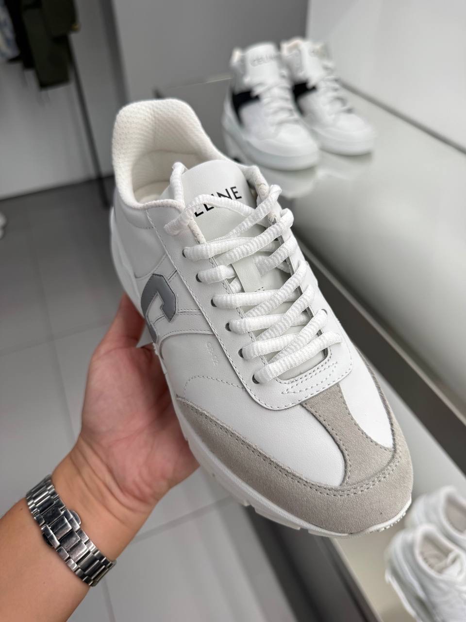 CELINE Sneakers side view - Women luxury Shoes