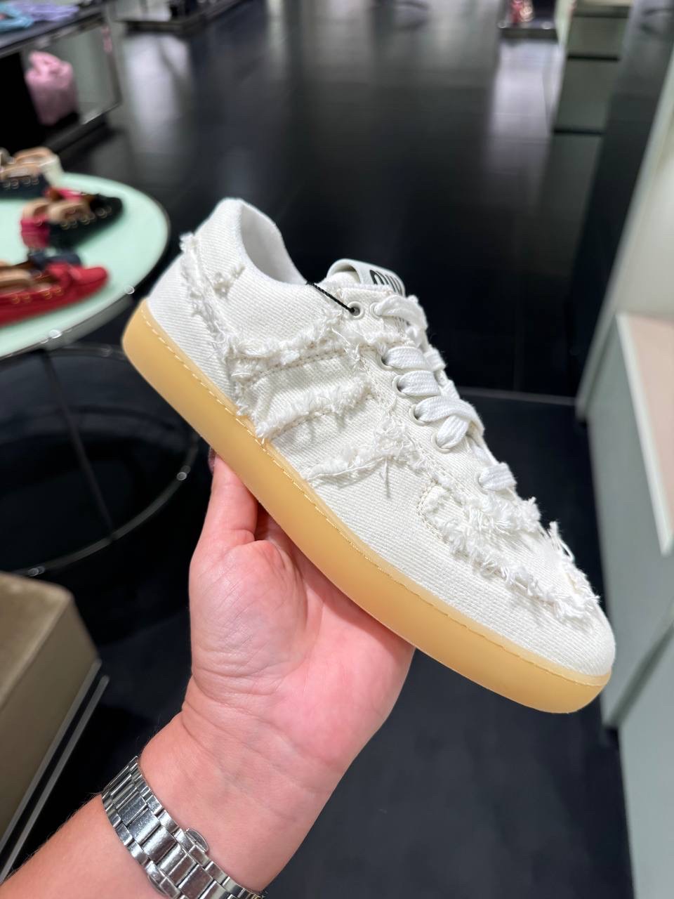 MIU MIU Sneakers front view - Women luxury Shoes