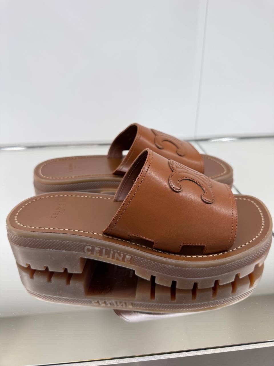 CELINE Sandals side view - Women luxury Shoes