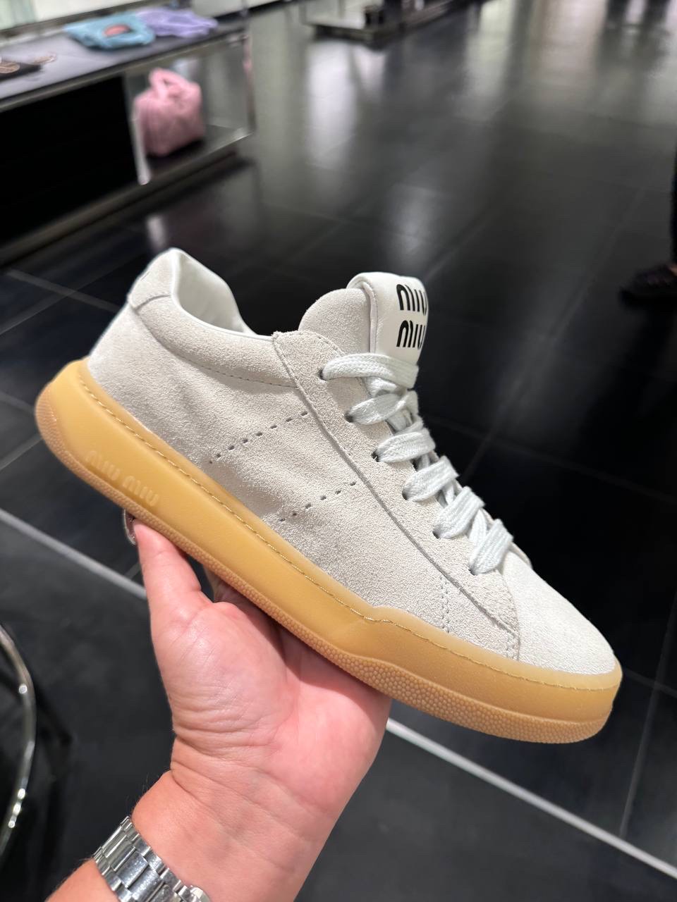 MIU MIU Sneakers front view - Women luxury Shoes