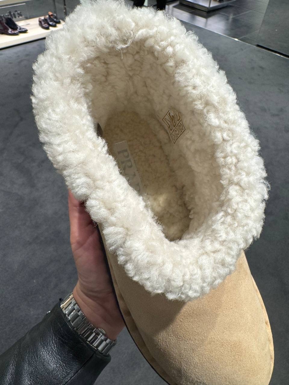 PRADA Boots side view - Women luxury Shoes