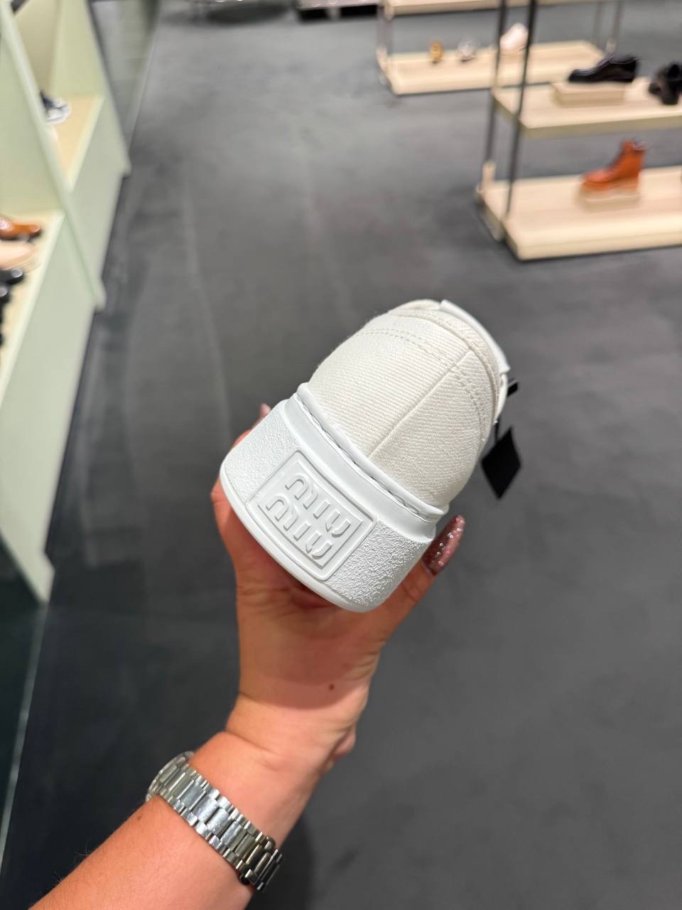 MIU MIU Sneakers side view - Women luxury Shoes