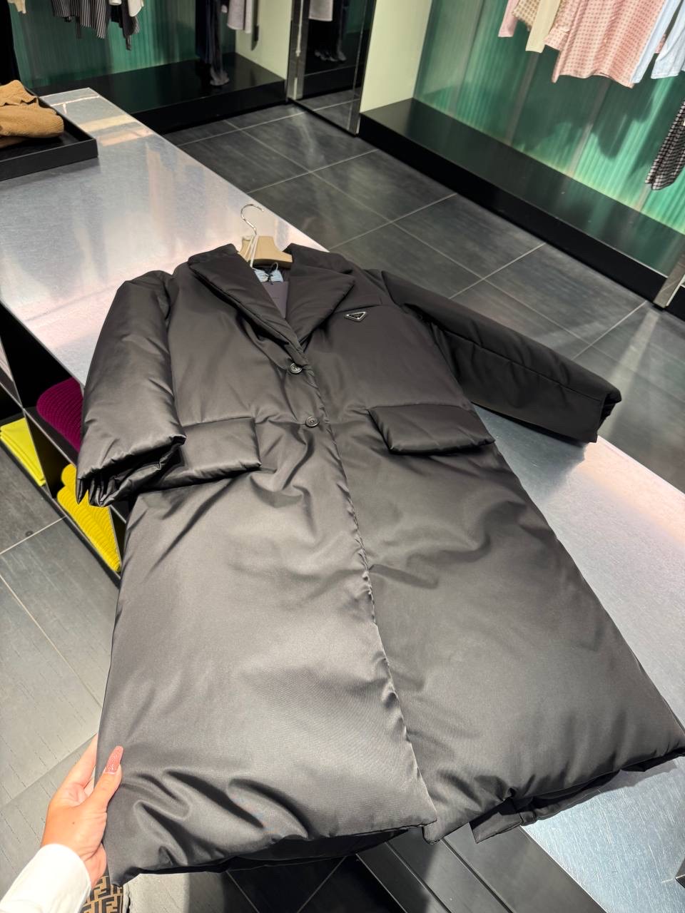 PRADA Coats front view - Women luxury Clothes